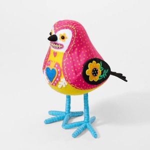 Día de Muertos Featherly Friends Calavera Bird Amavida Designed with Flavia Z